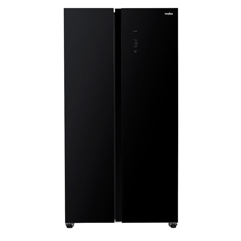 MABE - Nevecón Mabe Side by Side 595 Litros Netos MSL631LKLNG0 Black Glass.