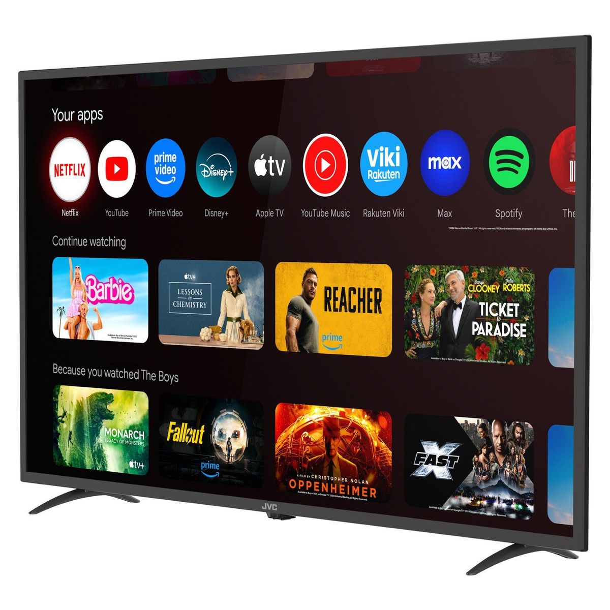 JVC - Televisor JVC | 43 pulgadas LED FHD | LT-43KM348