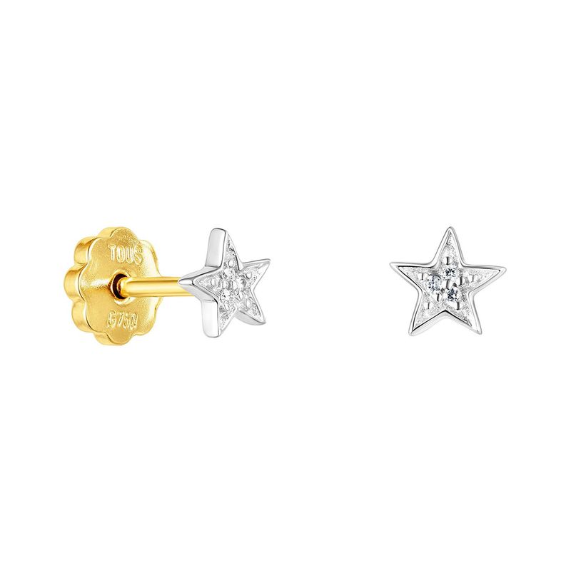 TOUS - Aros Puppies de Oro blanco