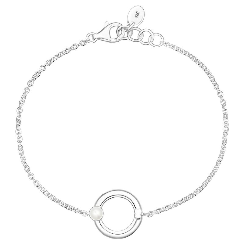 TOUS - Pulsera de plata con una perla y oso TOUS Fellow