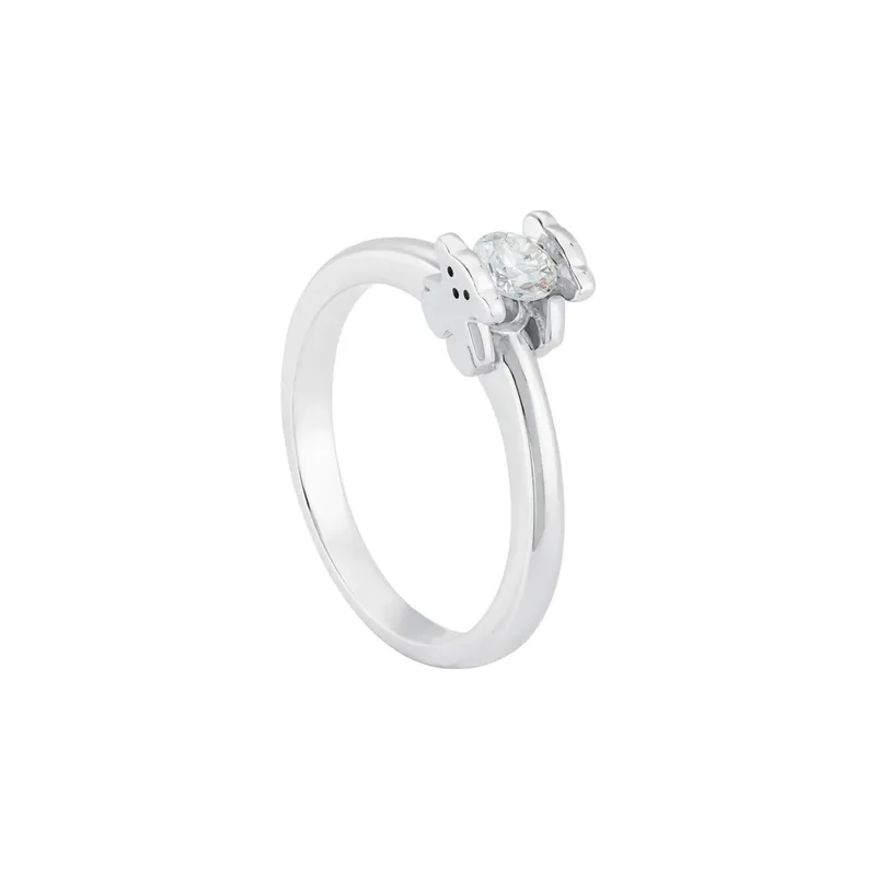 TOUS - Anillo Sweet Diamonds de Oro blanco con Diamantes