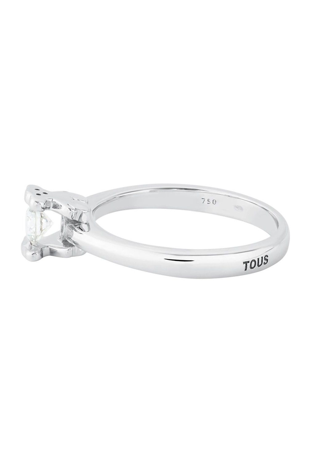 TOUS - Anillo Sweet Diamonds de Oro blanco con Diamantes