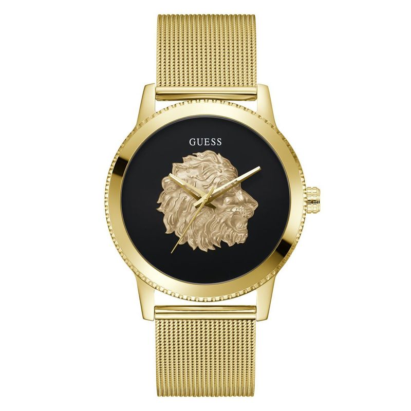GUESS - Reloj Guess Hombre MONARCH. Acero Inoxidable Dorado GW0702G1