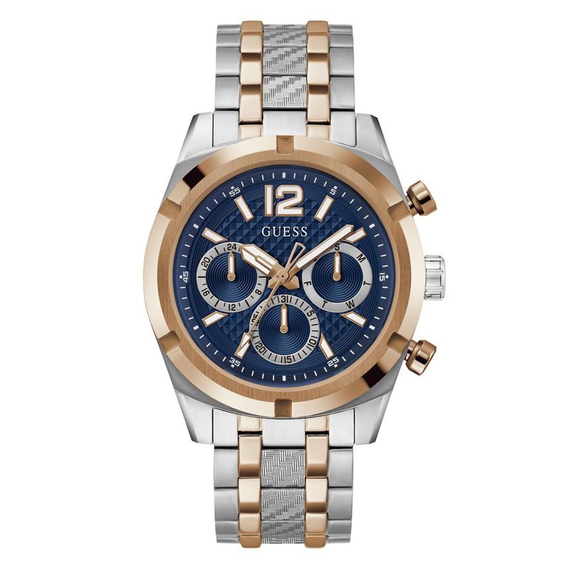 GUESS - Reloj Guess Hombre RESISTANCE. Acero Inoxidable Plateado GW0714G3