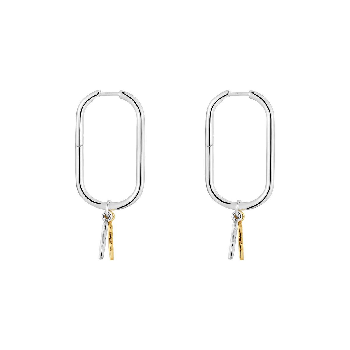 TOUS - Aretes de aro motivo oso bicolor Sweet Dolls