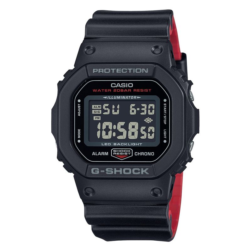 CASIO - Reloj digital Unisex G-Shock DW-5600UHR-1DR