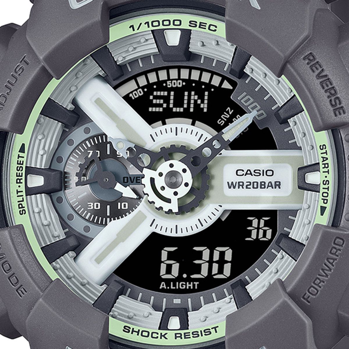 CASIO - Reloj análogo/Digital Hombre G-Shock GA-110HD-8ADR