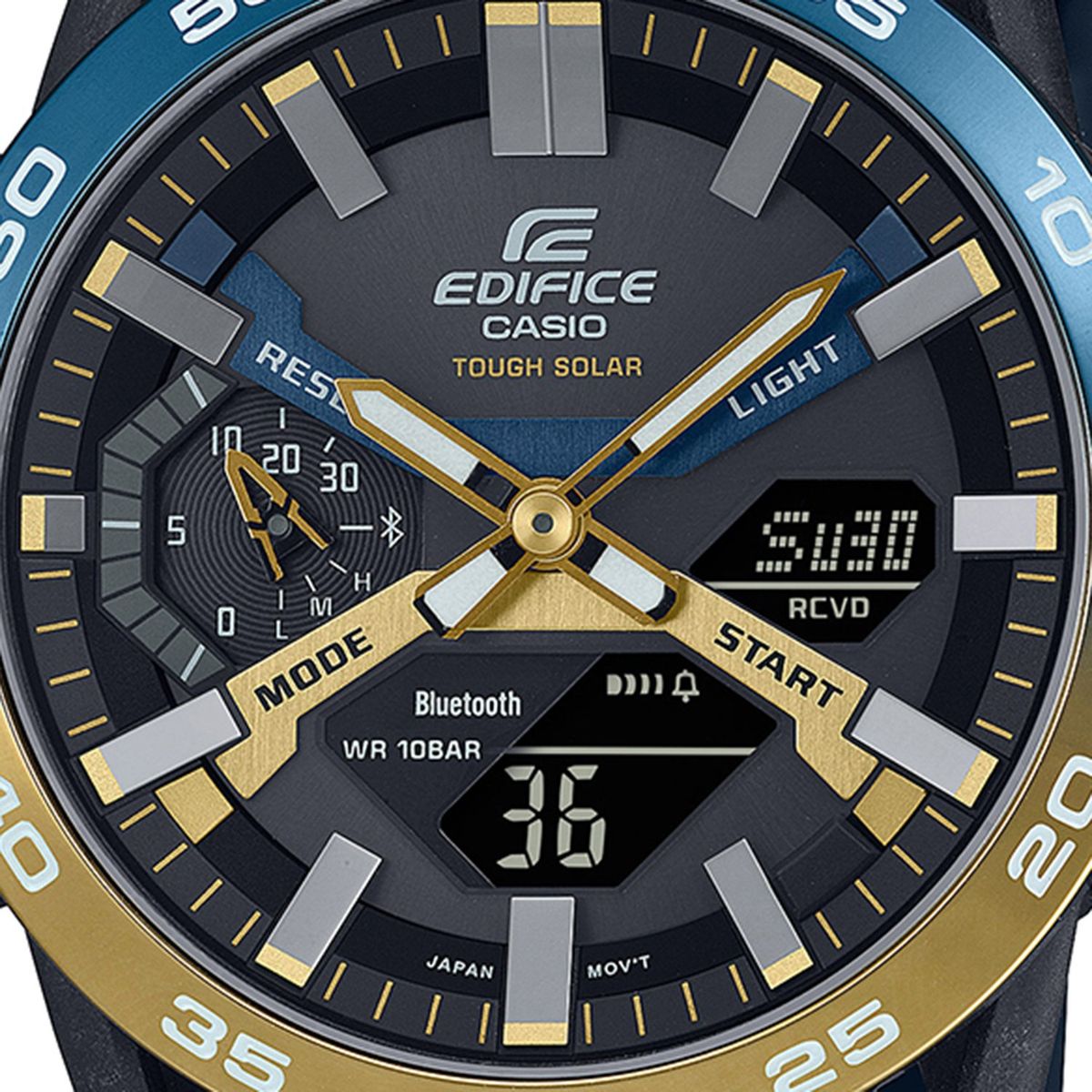 CASIO - Reloj análogo/Digital Hombre Casio ECB-2000NP-1ADF