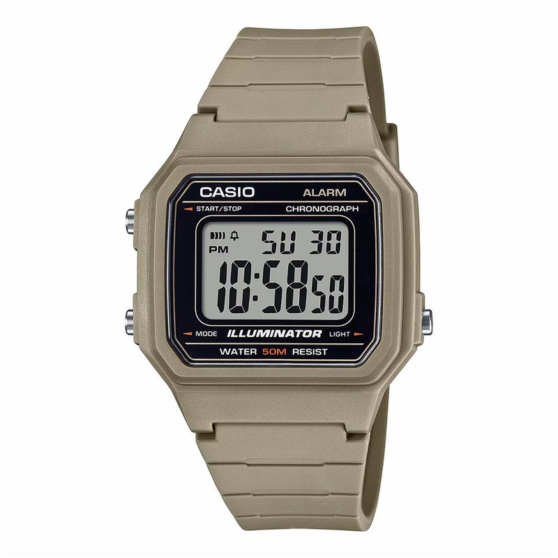 CASIO - Reloj digital Unisex Casio W-217H-5AVDF