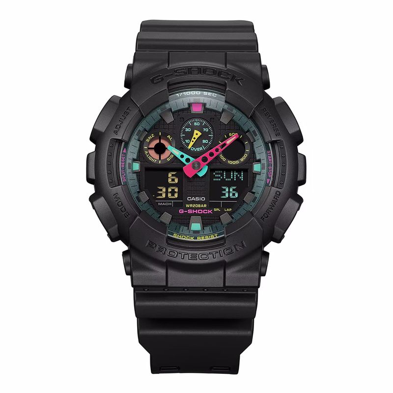 G-SHOCK - Reloj análogo/Digital Unisex G-Shock GA-100MF-1ADR