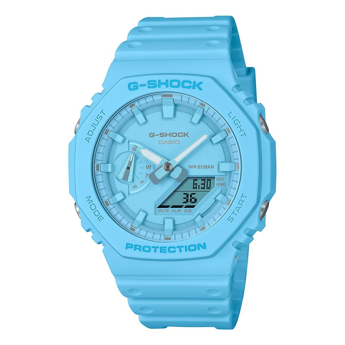 CASIO - Reloj análogo/Digital Hombre G-Shock GA-2100-2A2DR 