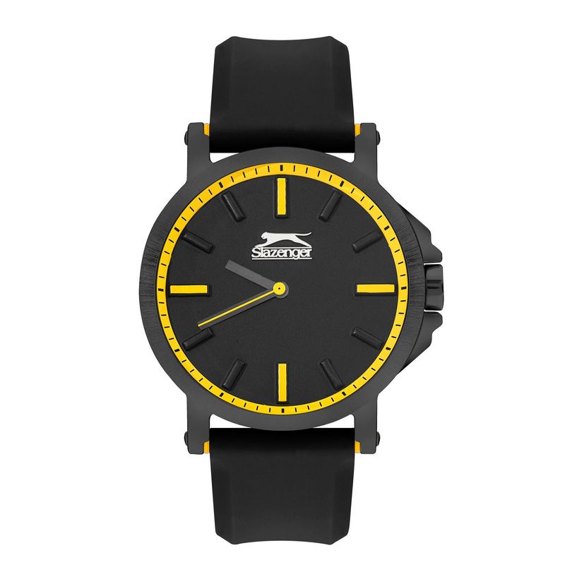 SLAZENGER - Reloj Slazenger Hombre. Reloj Silicona Negro SL.9.2220.1.05