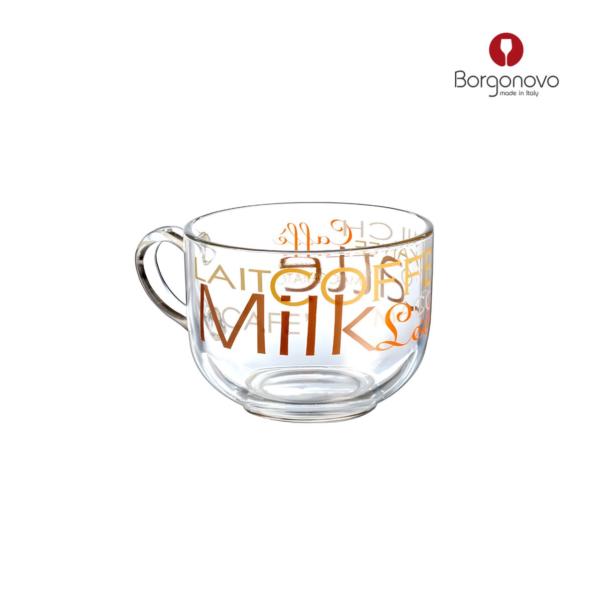 BORGONOVO - Mug de Vidrio Borgonovo