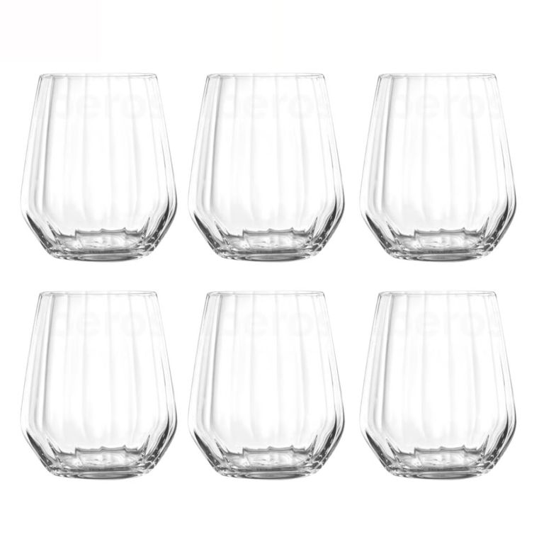Vaso Ninphea Colorato RCR In Cristallo LUXION Senza Piombo, Collezione Trends, Altezza 30 Cm - 4