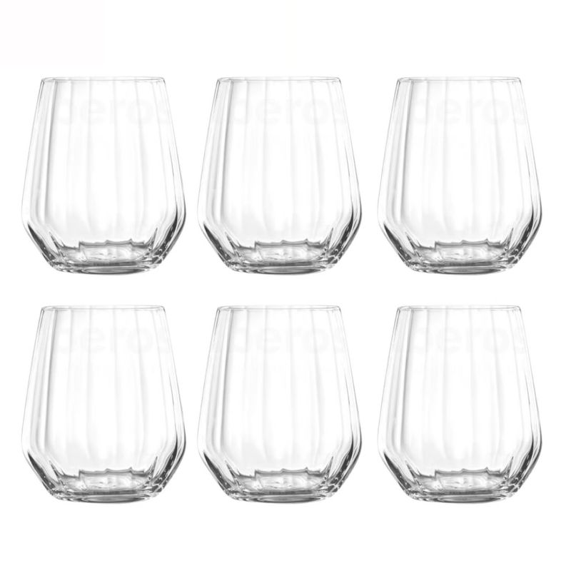 RCR - Vaso de cristal corto RCR: 1 pieza