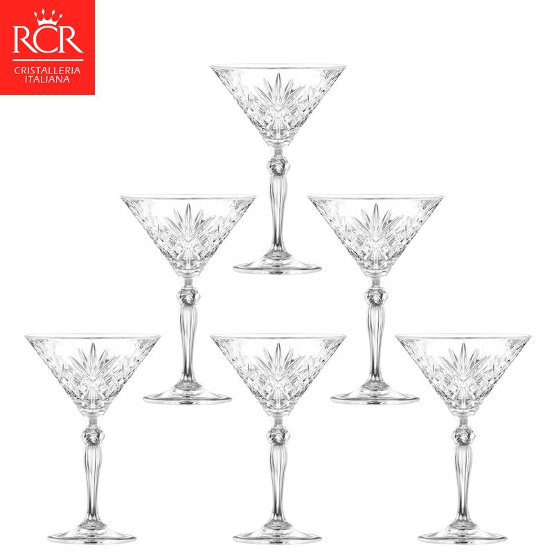 RCR - Copa de cristal RCR: para Martini 1 pieza