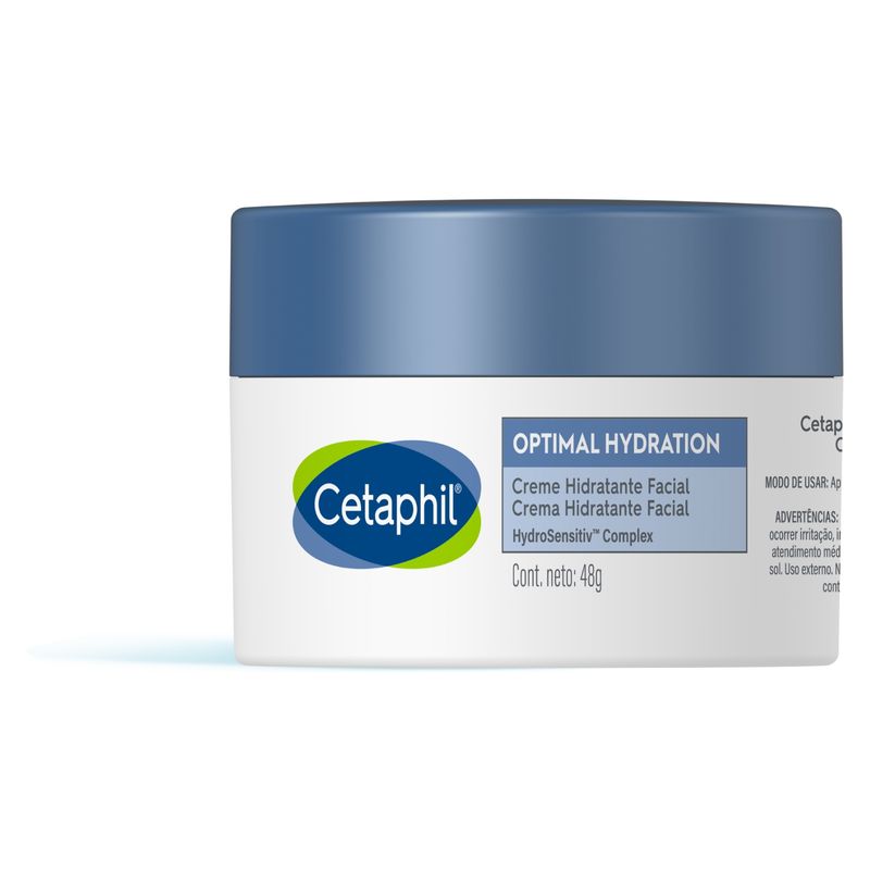 CETAPHIL - Hidratante facial Optimal Hydrat Crema Dia Cetaphil para Todo tipo de piel 48 gr