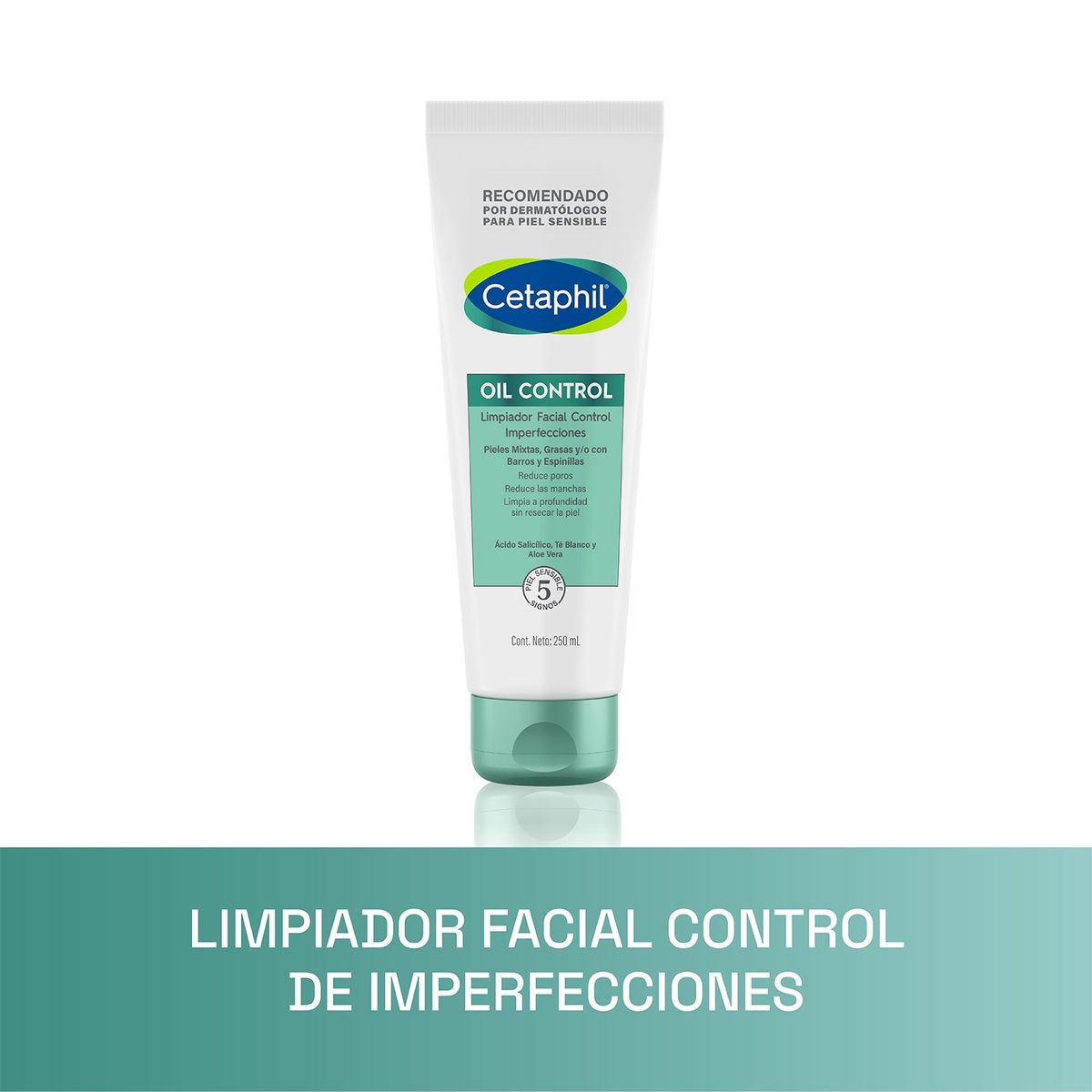 CETAPHIL - Limpiador Oil Control para Piel Mixta 250 ml