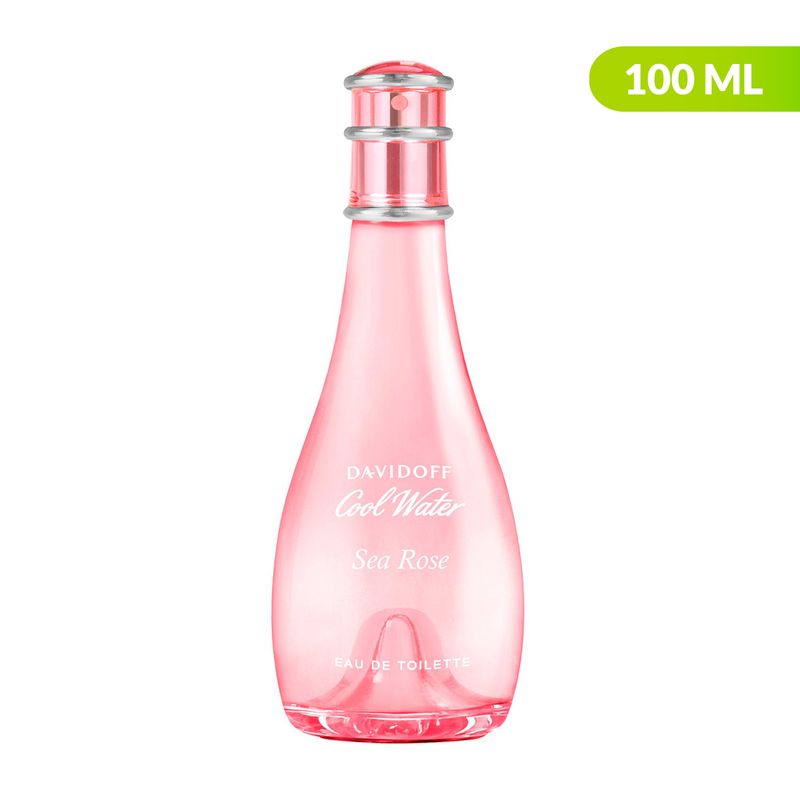 DAVIDOFF - Perfume Mujer Cool Water Sea Rose 100 ml Eau de Toilette
