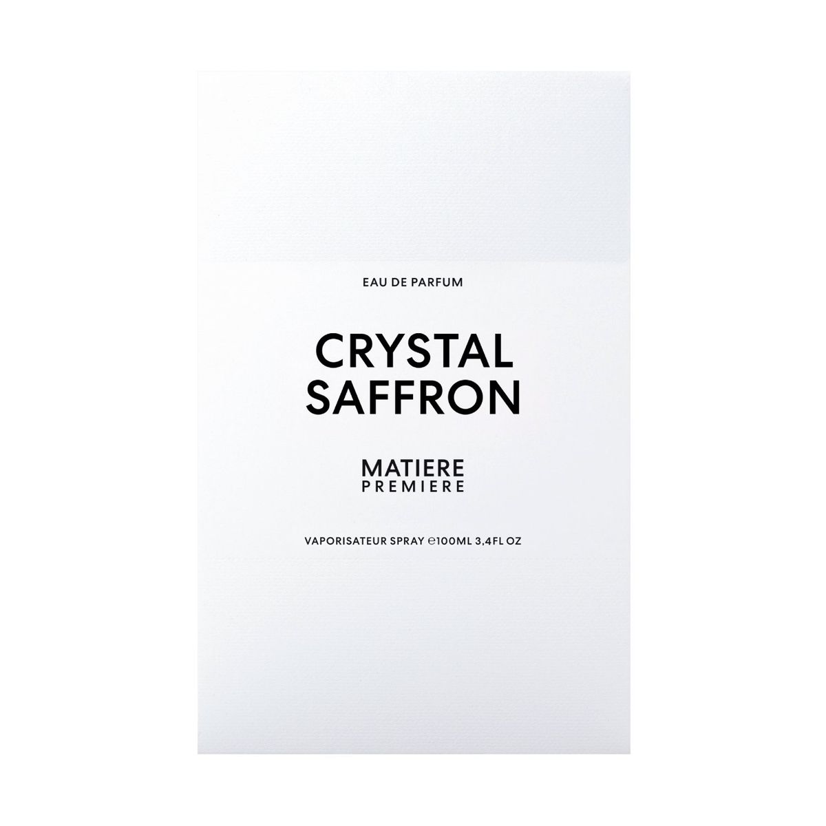 MATIERE PREMIERE - Perfume Unisex MATIERE PREMIERE CRYSTAL SAFFRON 100 ml Eau de parfum 