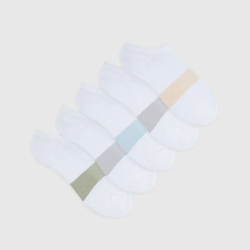 PUNTO BLANCO - Medias Mujer Corta Pack de 5 Punto Blanco