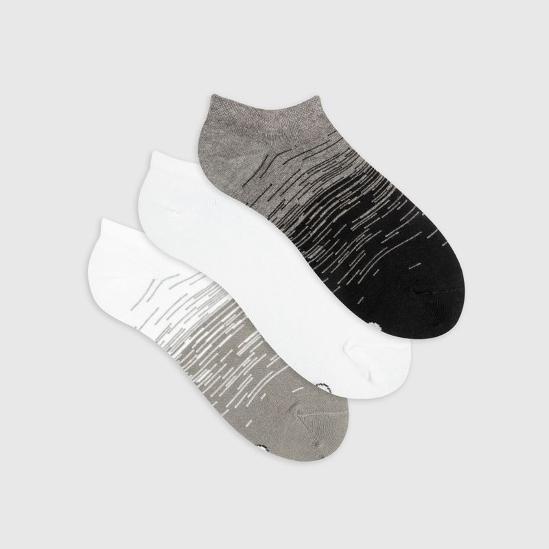 PUNTO BLANCO - Medias deportivas Mujer corta Pack de 3 Punto Blanco