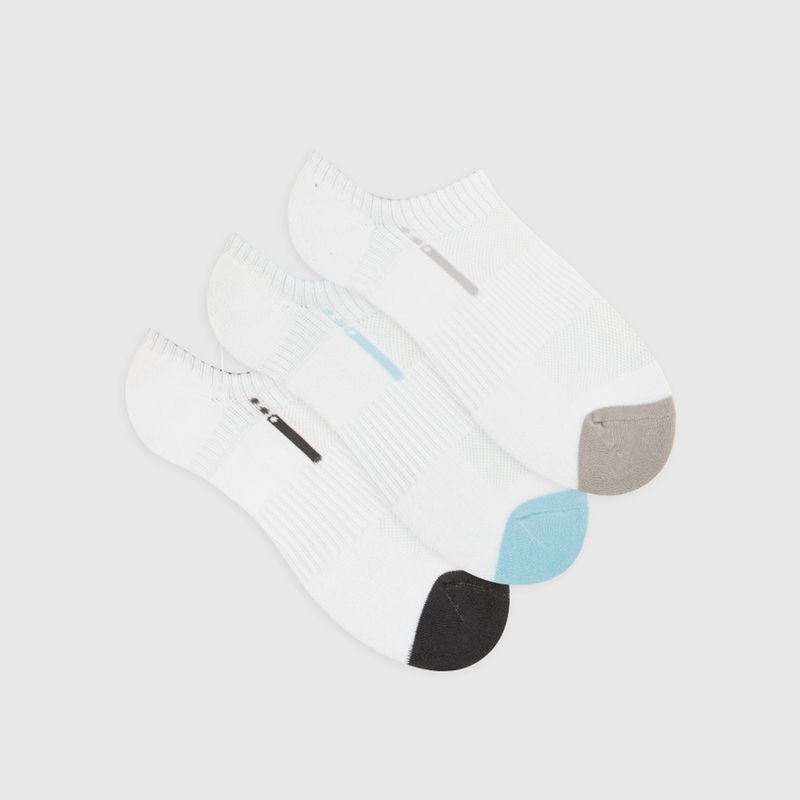 PUNTO BLANCO - Medias deportivas Mujer corta Pack de 3 Punto Blanco