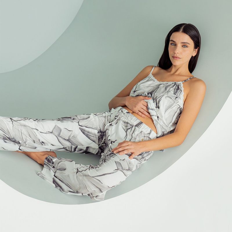 PUNTO BLANCO - Camisa de dormir Mujer Sin mangas Punto Blanco