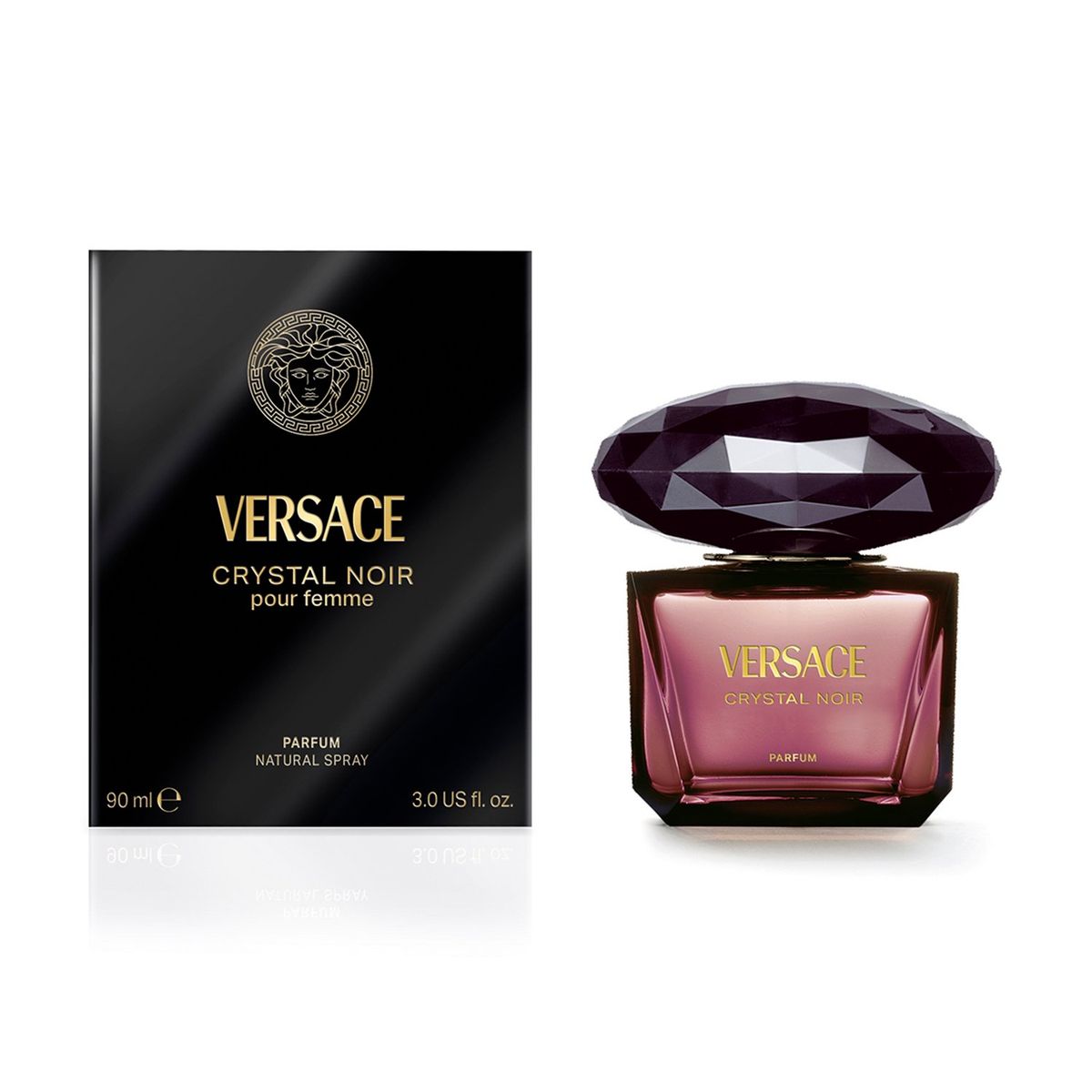 VERSACE - Perfume Mujer Crystal Noir Versace 90 ml Parfum