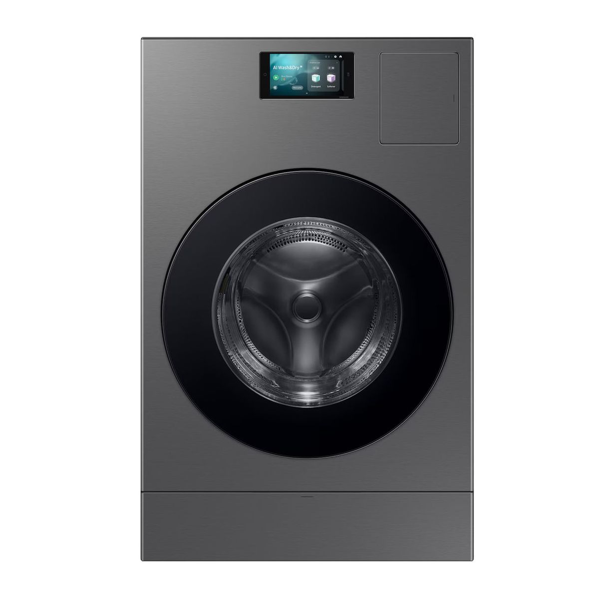 SAMSUNG - Lavadora Secadora Samsung Eléctrica 26 kg Bespoke AI Laundry Combo WD26DB8995BZCO | Heat Pump - Secado Óptimo en 50% Menos Tiempo