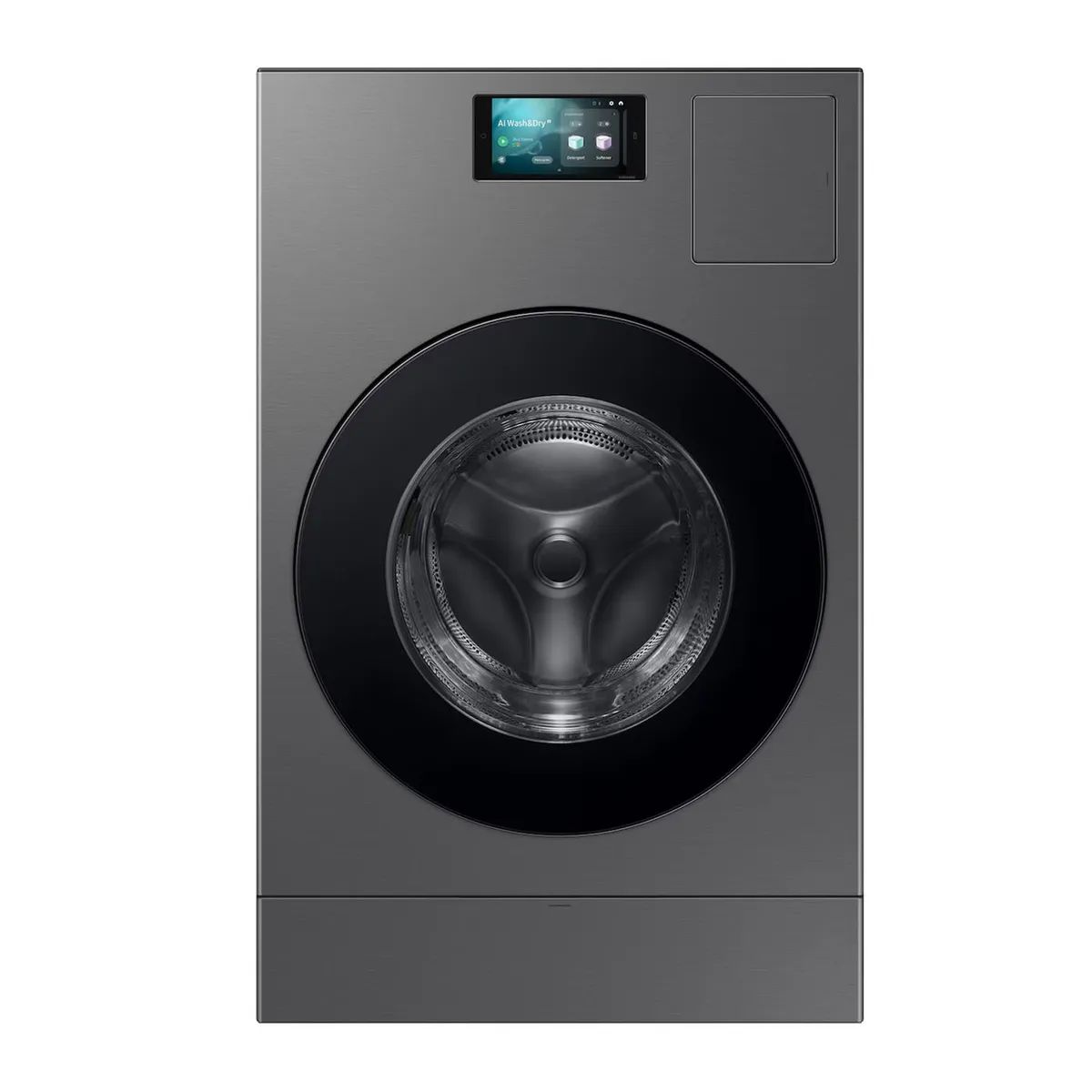 SAMSUNG - Lavadora Secadora Samsung Eléctrica 26 kg Bespoke AI Laundry Combo WD26DB8995BZCO | Heat Pump - Secado Óptimo en 50% Menos Tiempo