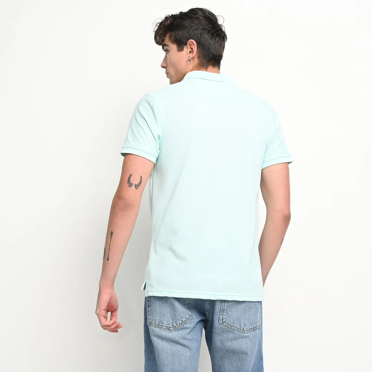 BEARCLIFF - Camiseta polo Hombre Manga corta de Algodón Bearcliff