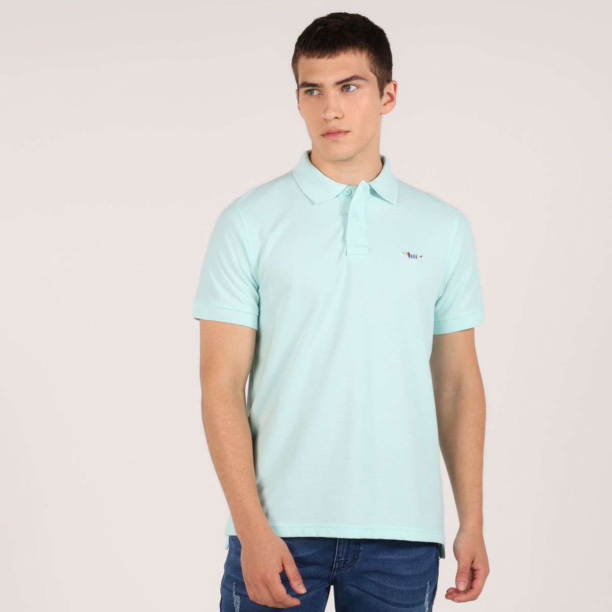 BEARCLIFF - Camiseta polo Hombre Manga corta de Algodón Bearcliff