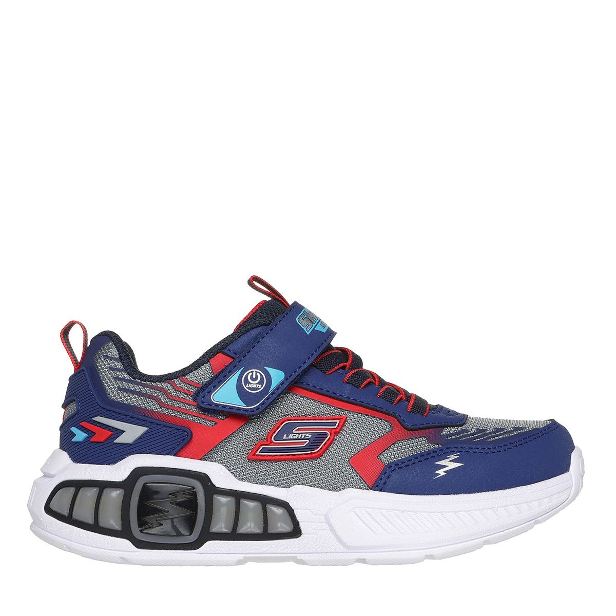 SKECHERS - Tenis con luces Skechers Light Storm 3 para Niño con Velcro