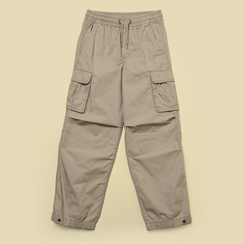 GAP - Pantalón Niña Cintura elásticada Algodón GAP