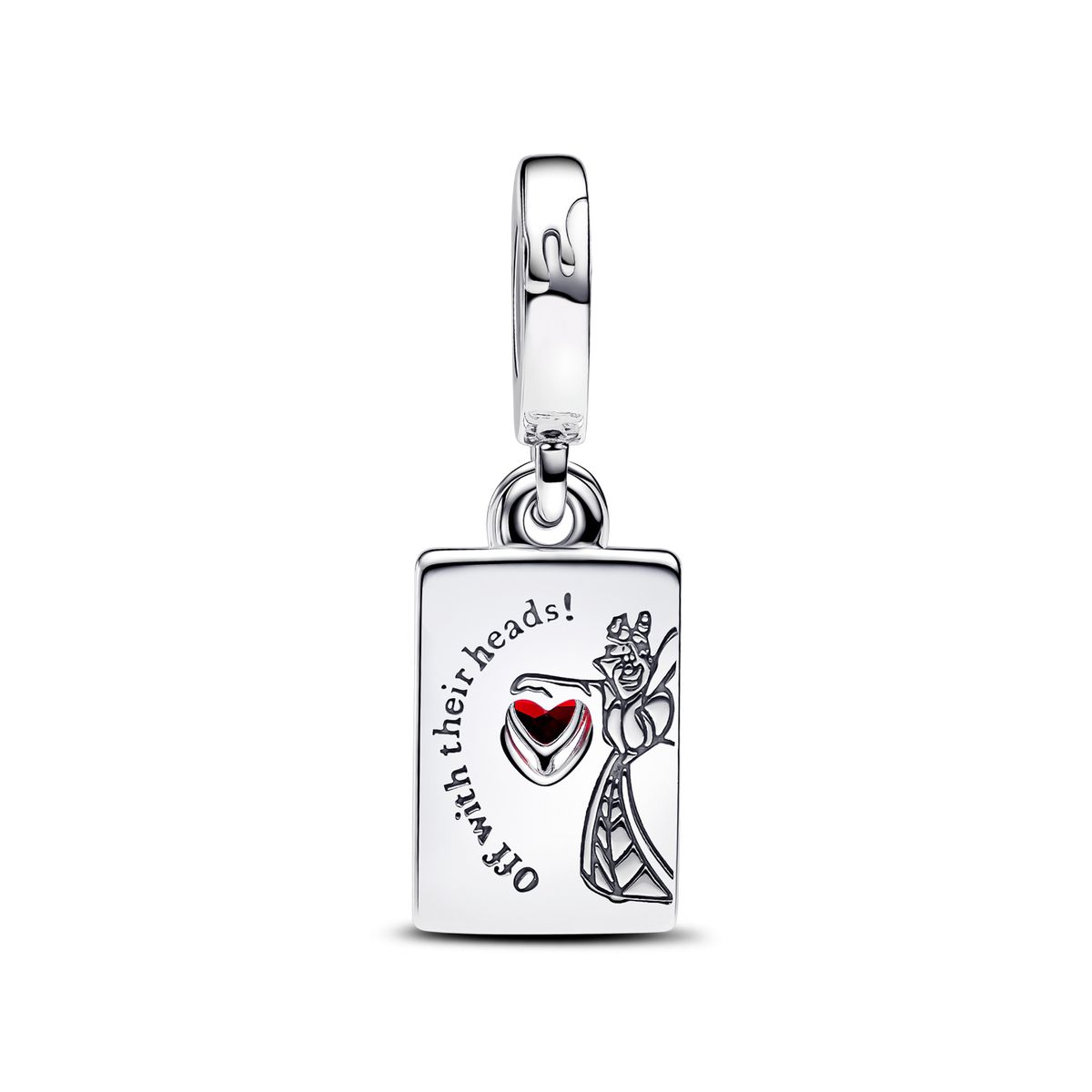 PANDORA - Charm Pandora Reina de Corazones Villanos de Disney Plata Esterlina
