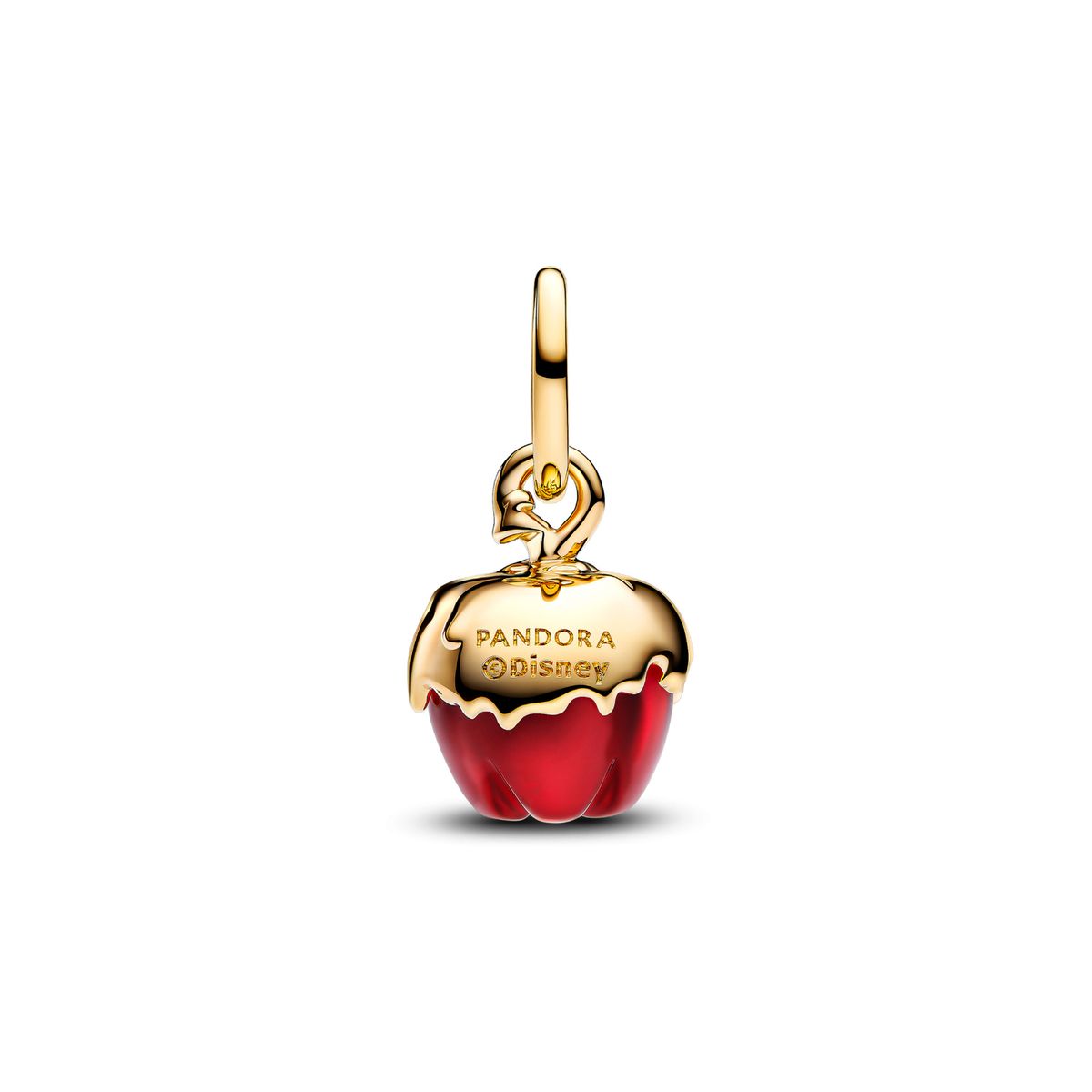 PANDORA - Charm Pandora Manzana Reina Malvada Villanos de Disney Recubrimiento en Oro