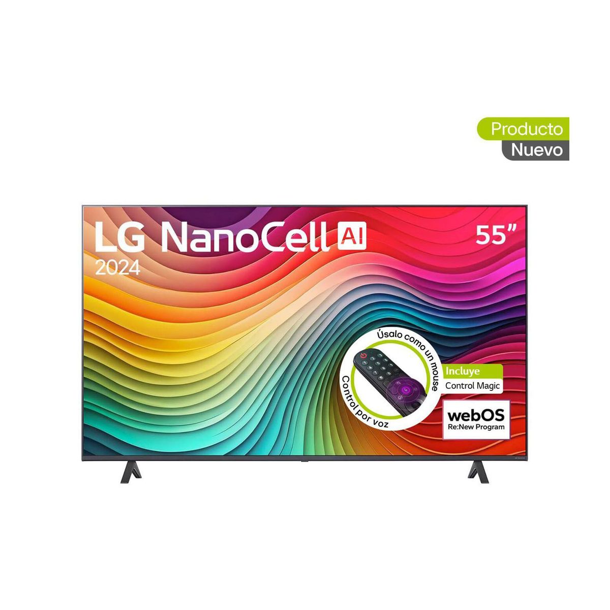 LG - Televisor LG | 55 pulgadas NANO CELL 4K UHD | 55NANO80TSA