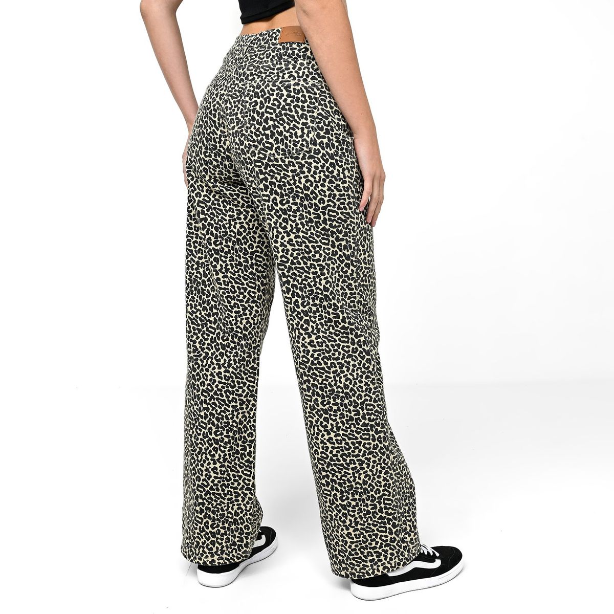 SYBILLA - Jean Wide Leg Mujer Tiro medio Sybilla