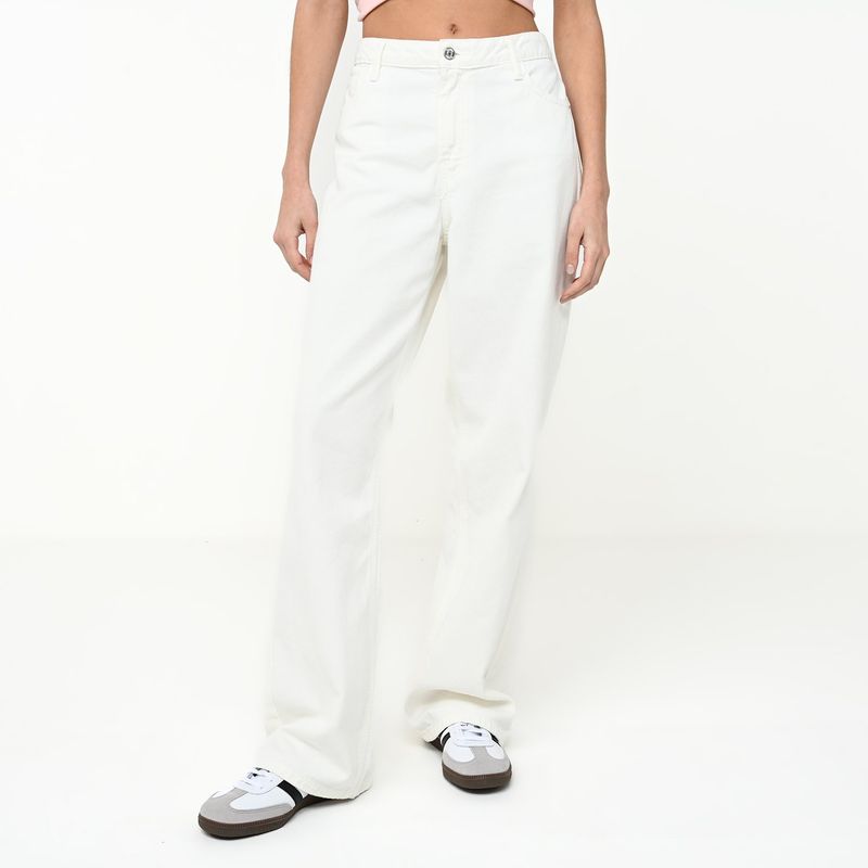 SYBILLA - Jean Wide Leg Mujer Tiro medio Sybilla