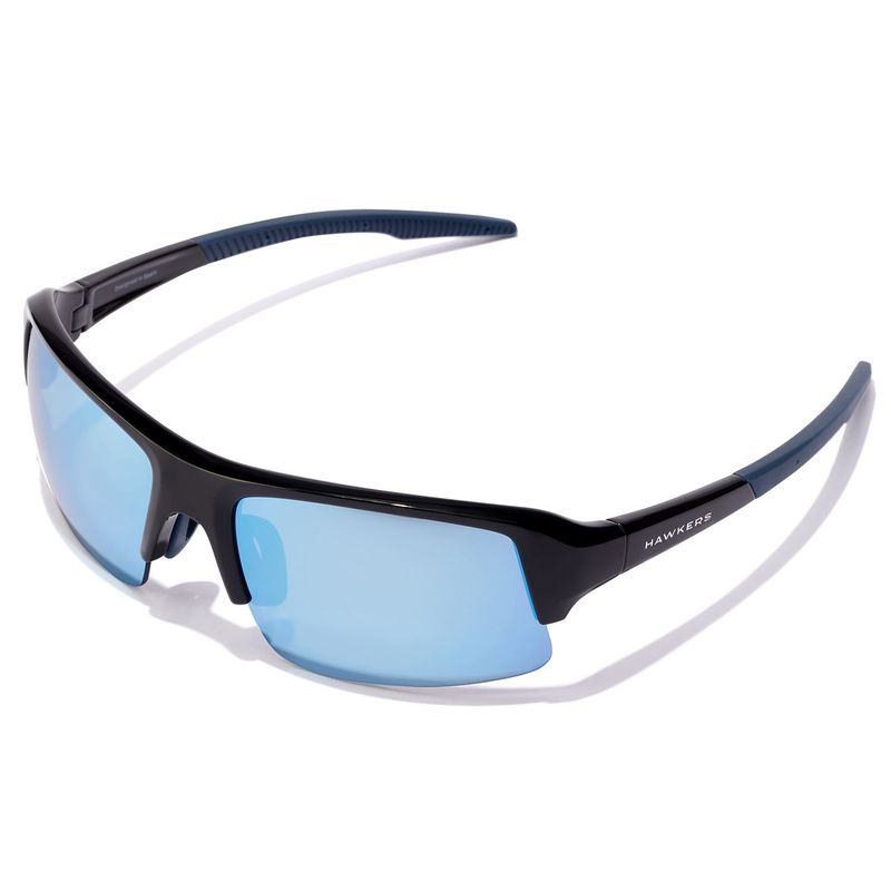 HAWKERS - Gafas de sol para Hombre Hawkers - BAT BLACK BLUE CHROME