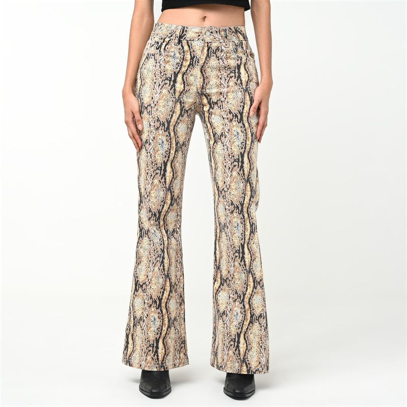 MOSSIMO - Jean Flare Mujer Tiro medio Mossimo