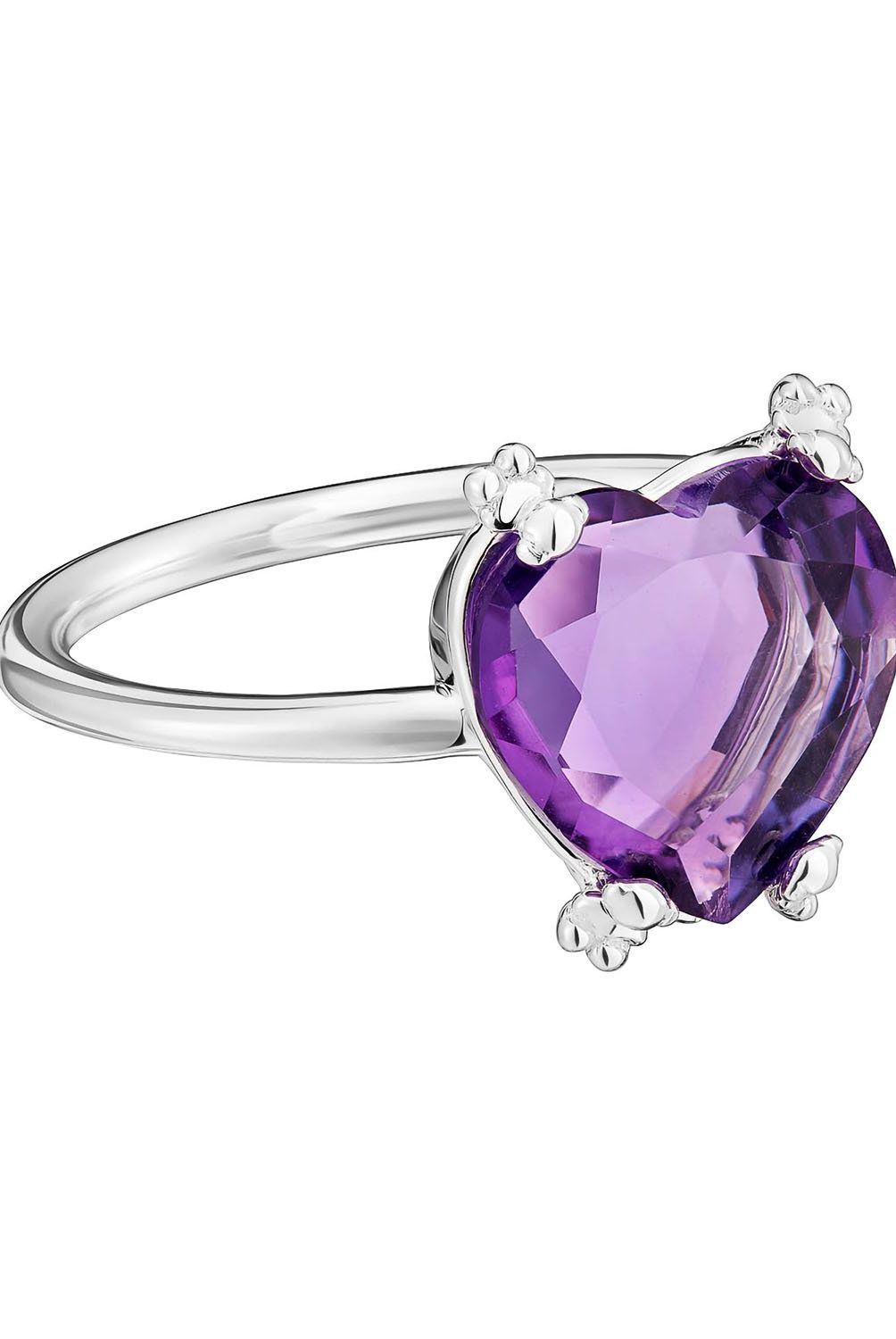 TOUS - Anillo de plata y amatista Color Pills