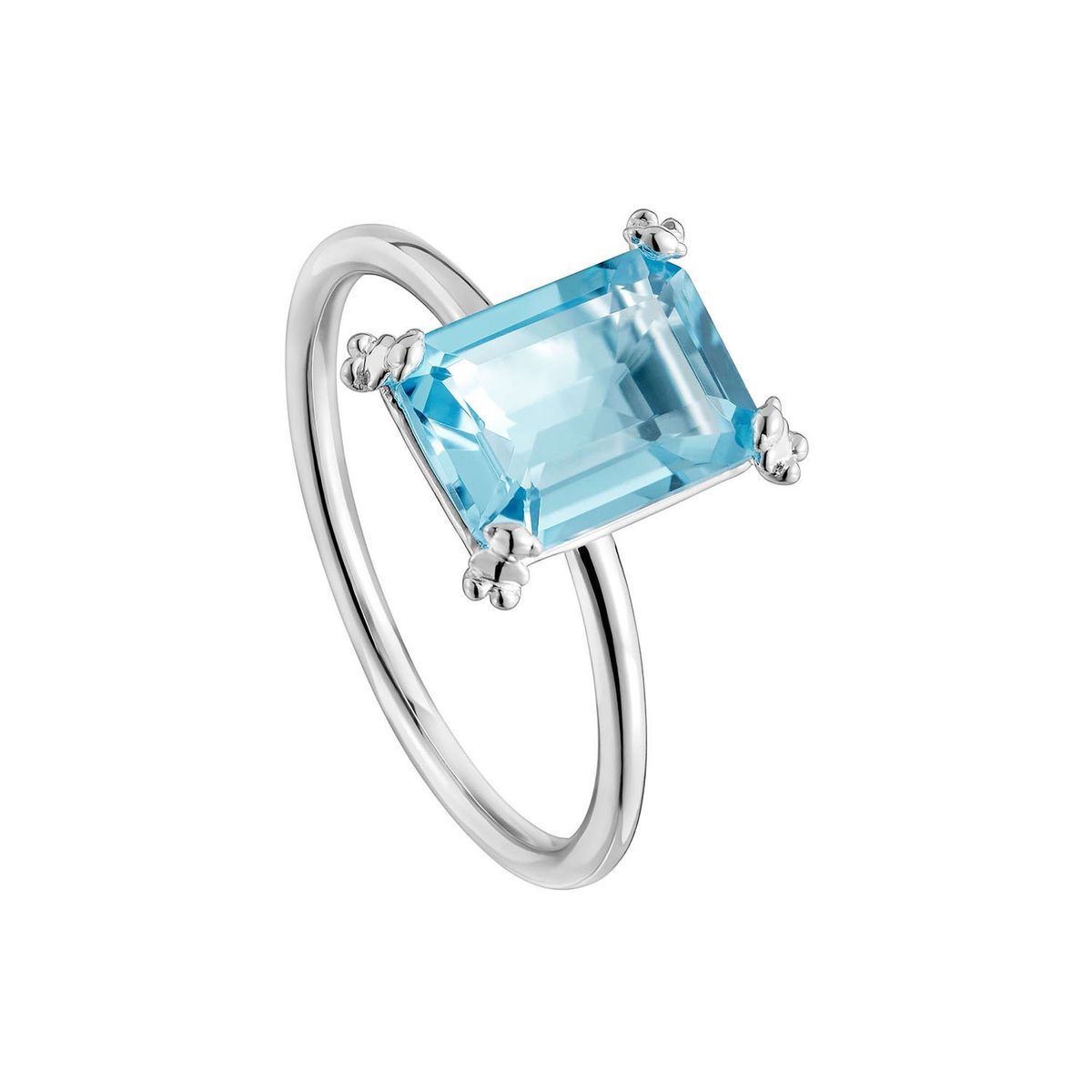 TOUS - Anillo de plata y topacio Color Pills