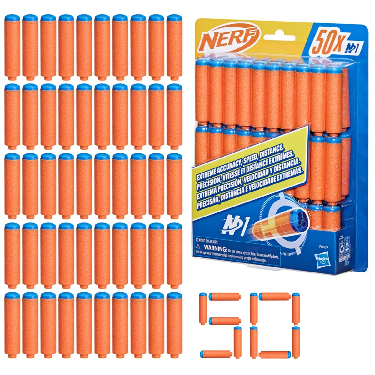 NERF - Dardos Nerf N Series 50 Unidades