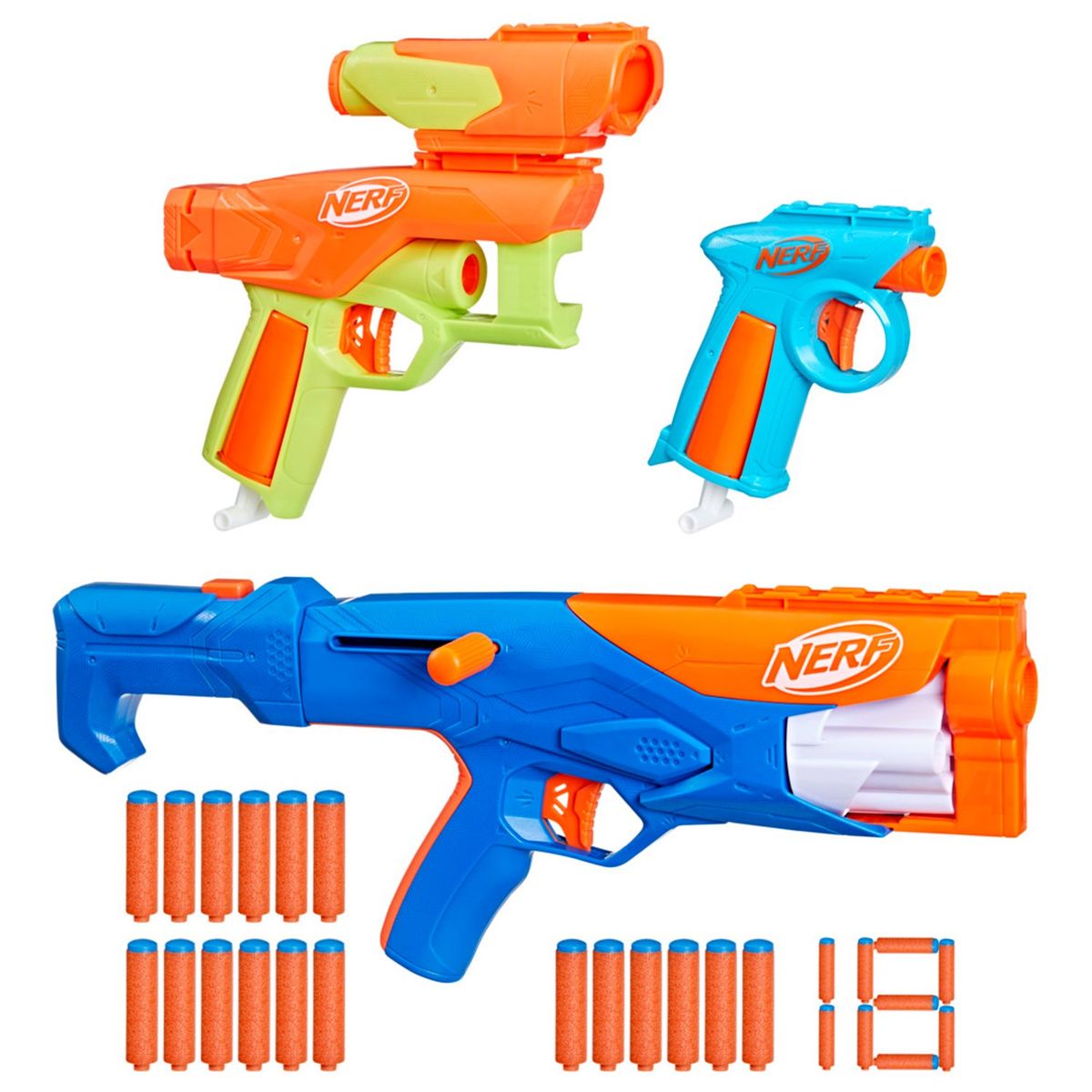 NERF - Lanzador Nerf N Series Gear Up Pack