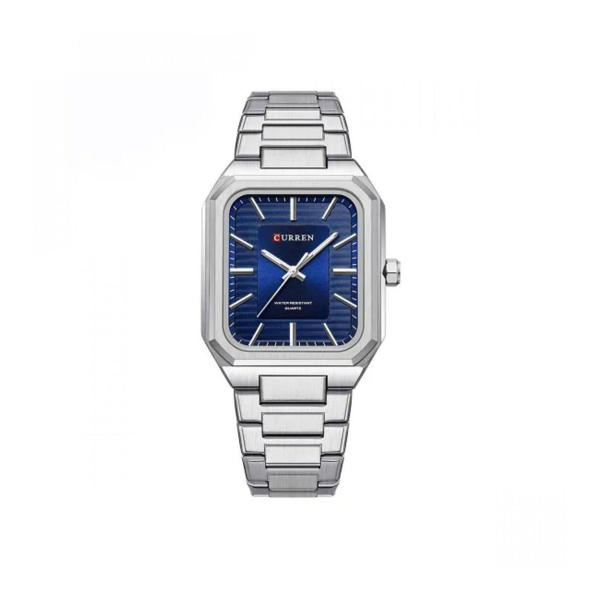 CURREN - Reloj Curren para Hombre 8458 . Reloj Análogo Acero inoxidable Plateado