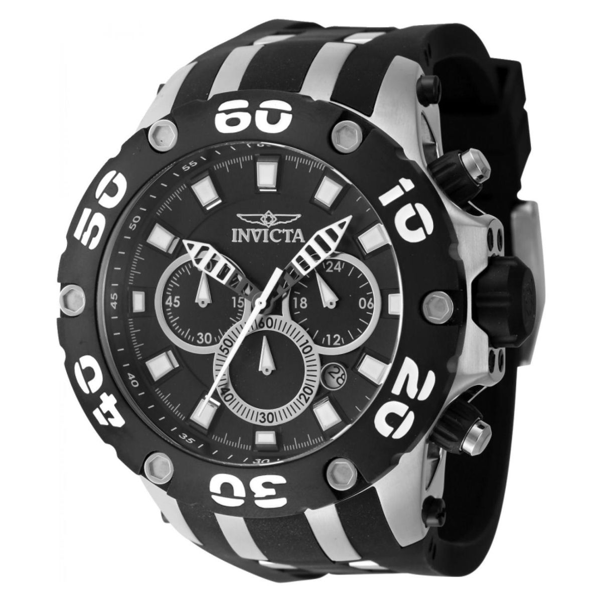 INVICTA - Reloj Invicta para Hombre Subaqua . Reloj Análogo Poliuretano Negro