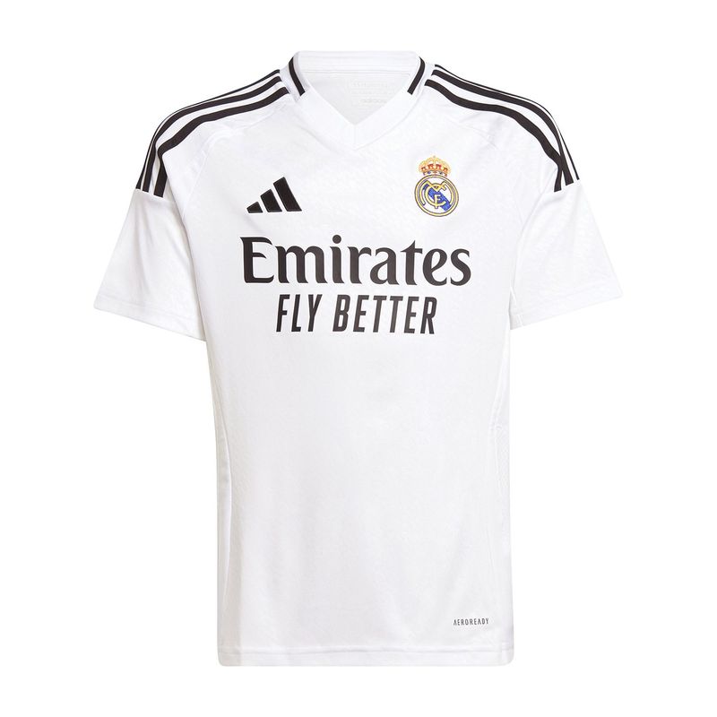 ADIDAS - Camiseta de Fútbol Real Madrid Local Niño 24/25