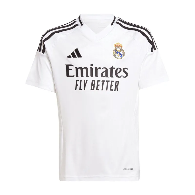 ADIDAS - Camiseta de Fútbol Real Madrid Local Niño 24/25